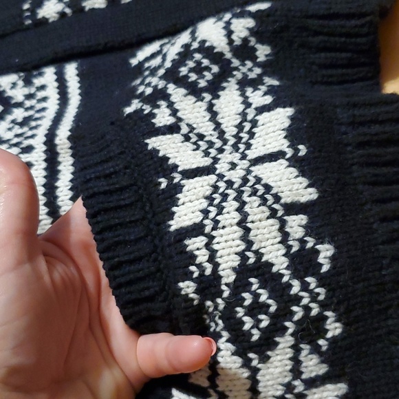 🖤HP 🥳 Coldwater Creek Holiday open sweater vest cardigan, Med.❄️🦌Like NEW ❄️ - Picture 6 of 11